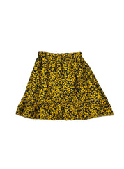 Jupe Short Elisa coquelicots jaune