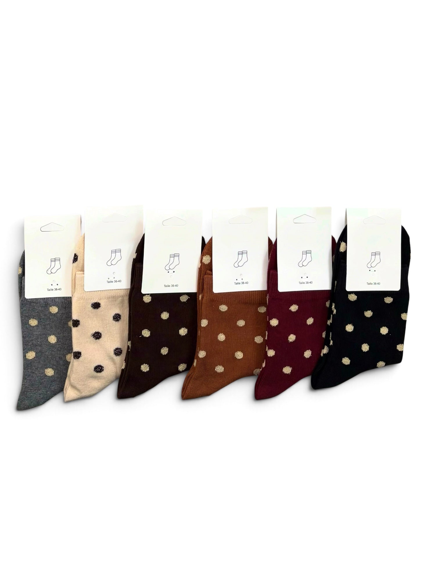 Chaussettes Pois